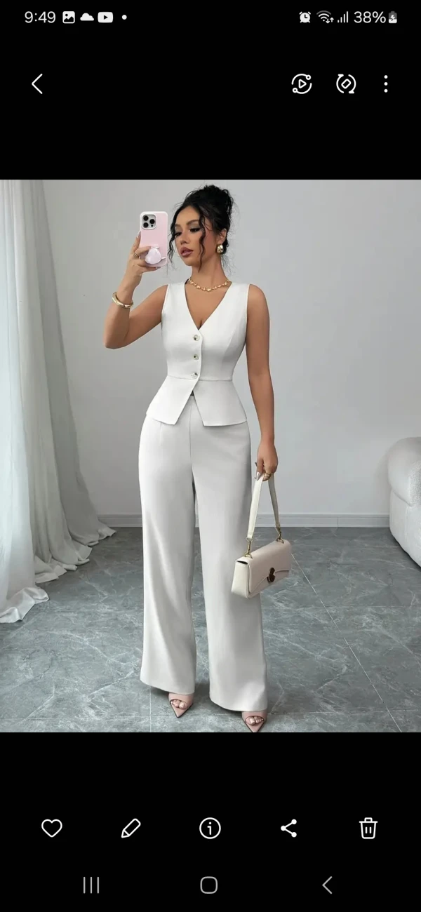 Conjunto blanco S's foto | L&L Tienda Online |  BizneCubano