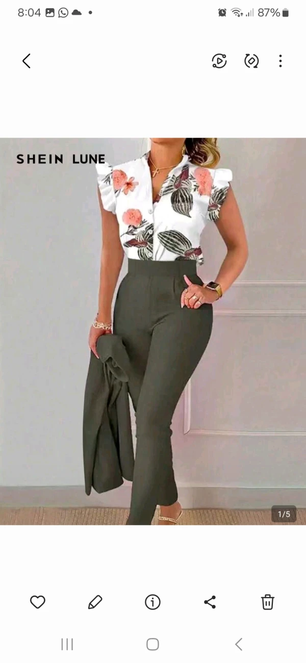 Conjunto M ( blusa y pantalón)'s foto | L&L Tienda Online |  BizneCubano