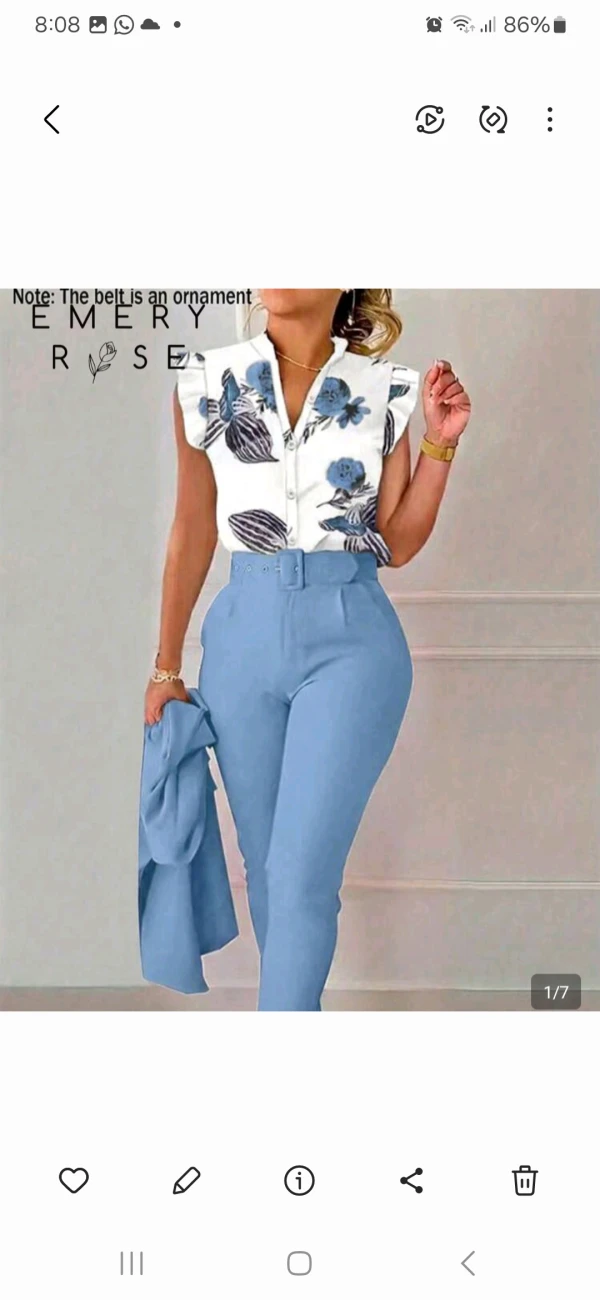Conjunto L XL ( blusa y pantalón)'s foto | L&L Tienda Online |  BizneCubano