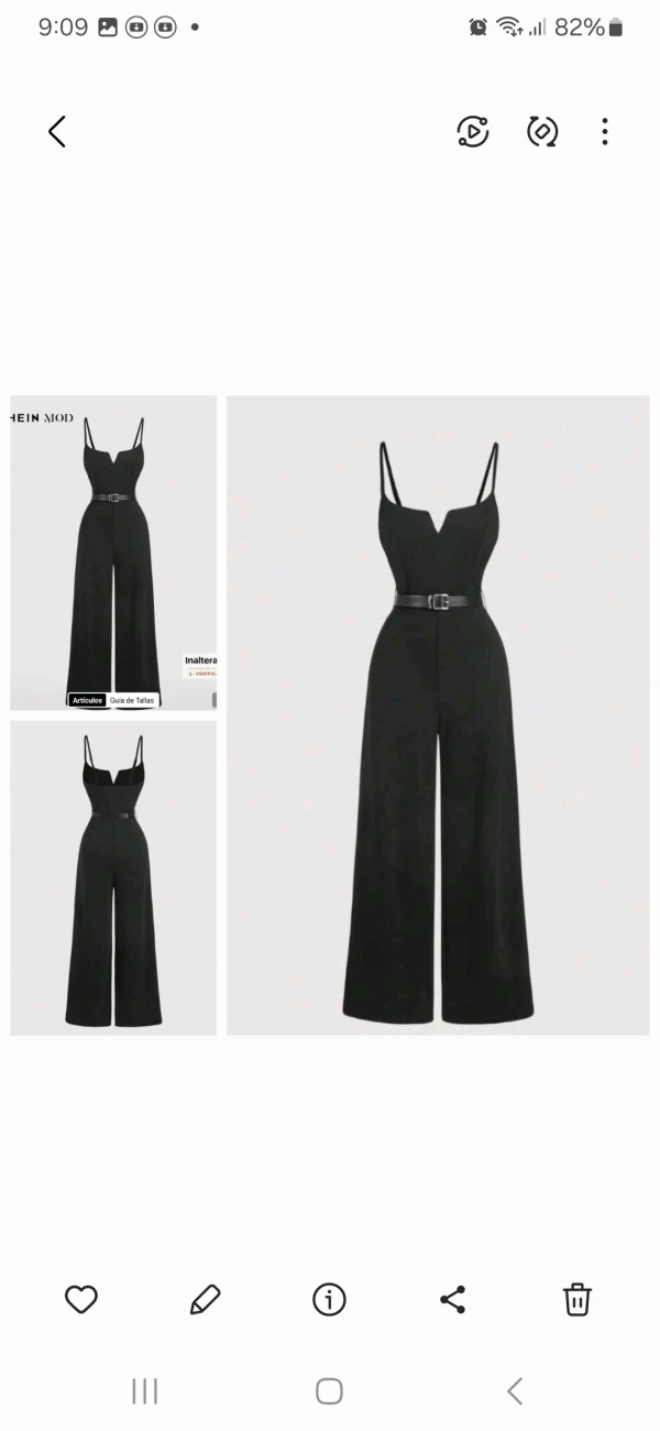 Mono ( con cinto )M's foto | L&L Tienda Online |  BizneCubano
